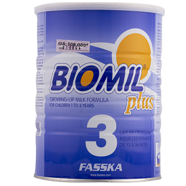 Sữa biomil số 3 tăng cân cho trẻ nhỏ 